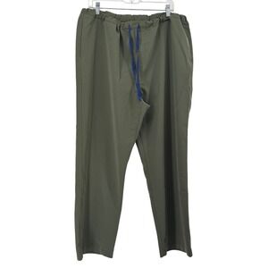 FIGS Pisco Scrub Pants Olive Green Technical Collection Nurse Medical XXL / S